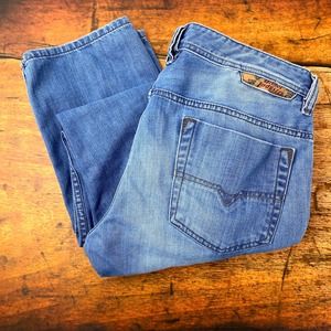DIESEL Safado Mens Slim Straight Jeans Size 34x30
